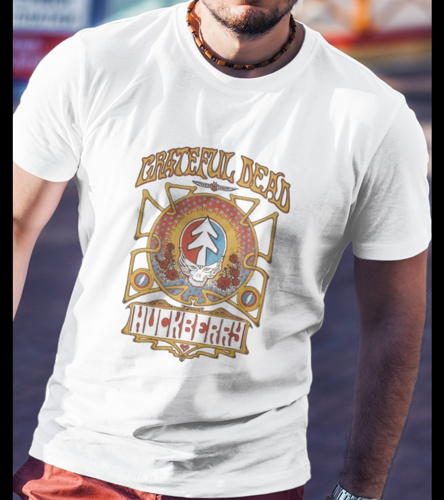 Grateful Dead Huckberry Steal Your Face Iconic Collaboration T-Shirt