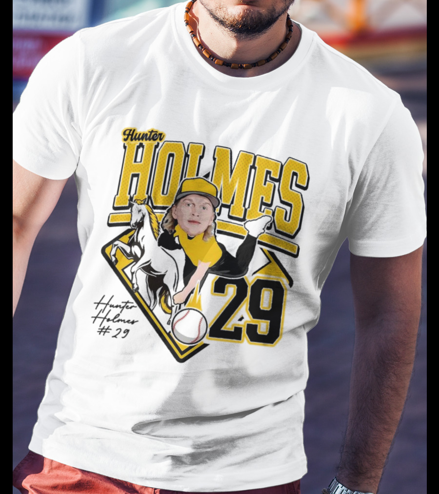 Hunter Holmes 29 Baseball 2025 T-Shirt