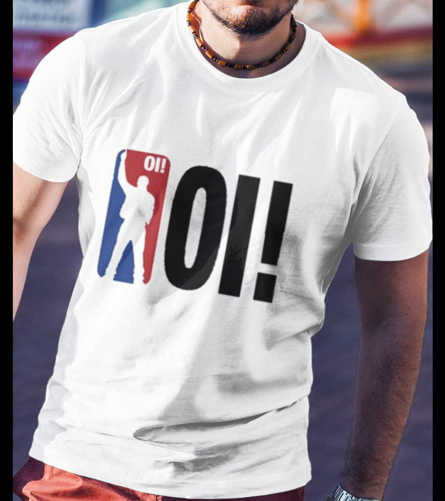 I Think We're Gonna Be Okay Red Blue Silhouette T-Shirt