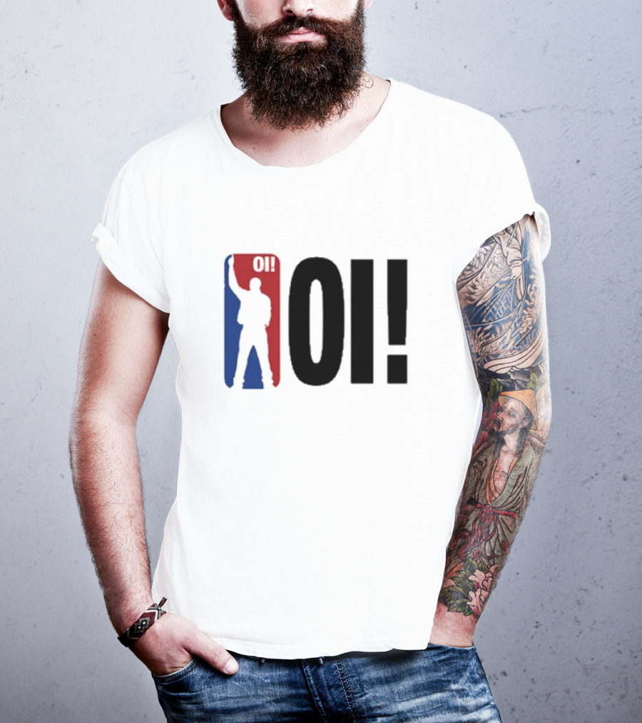 I Think We're Gonna Be Okay Red Blue Silhouette T-Shirt