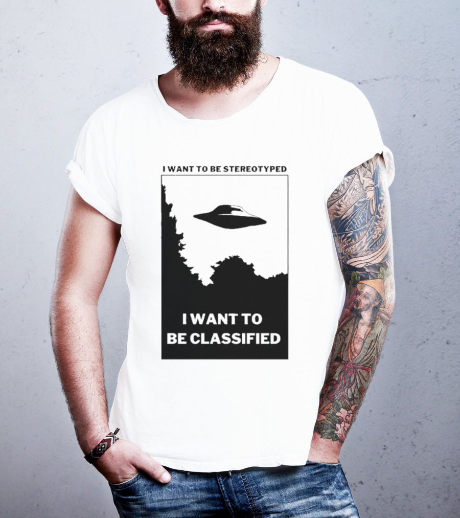 I Want To Be Stereotyped I Want To Be Classified Dead Kennedys T-Shirt