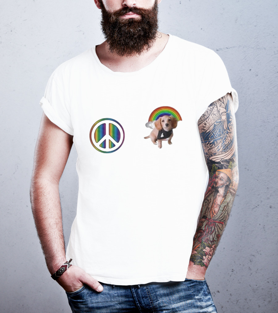 Illenium The Princess Peanut Rainbow Peace 2025 T-Shirt