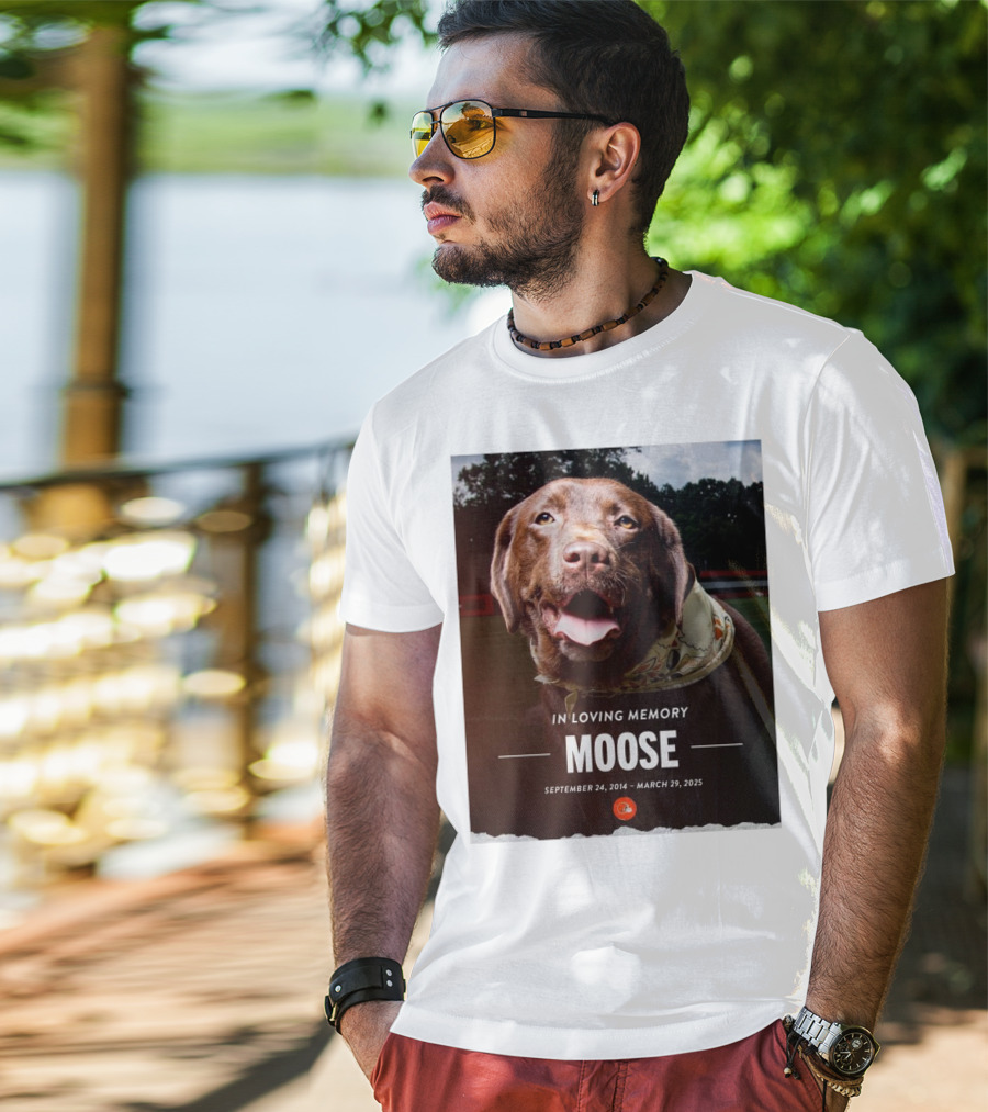 Cleveland Browns NFL In Loving Memory Moose September 24 2014 March 29 2025 Hard Knocks Star T-Shirt