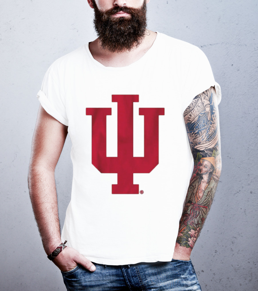 Indiana Hoosiers IU Crimson Emblem T-Shirt