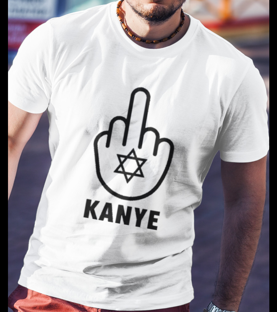Kanye Middle Finger Fuck Kanye T-Shirt