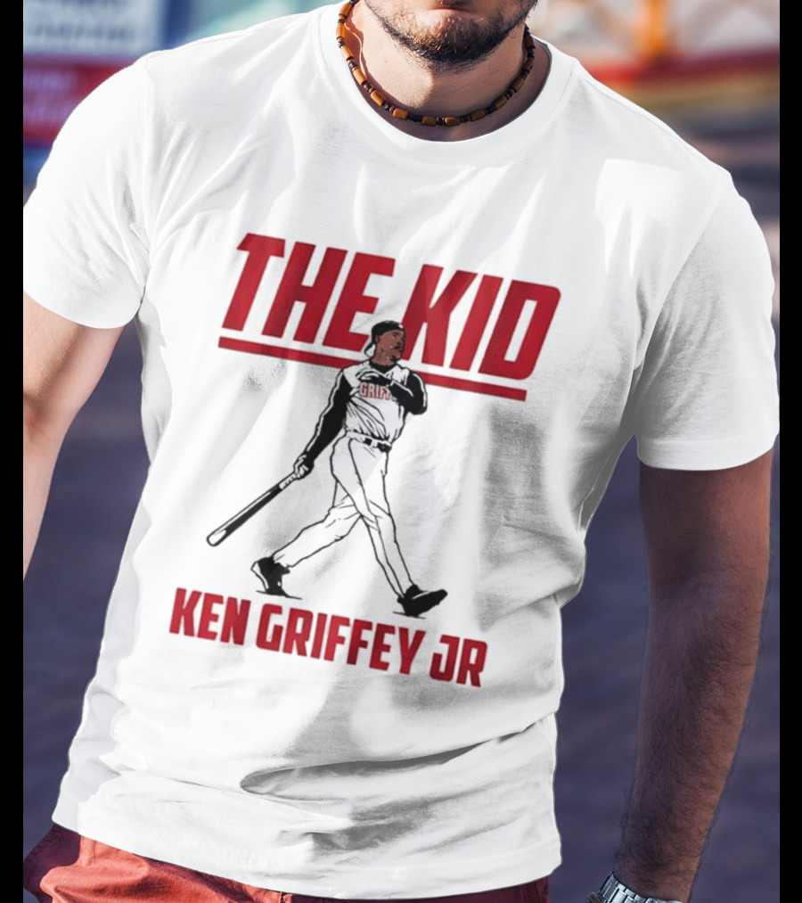 Ken Griffey Jr Cincinnati The Kid Baseball Legend T-Shirt