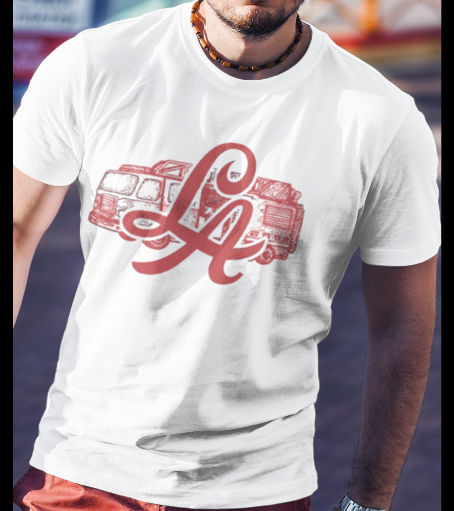 LA Retro Van Road Trip Adventure T-Shirt
