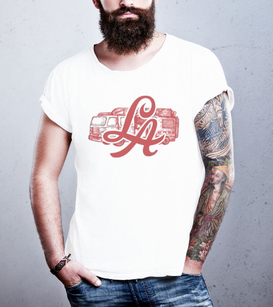 LA Retro Van Road Trip Adventure T-Shirt