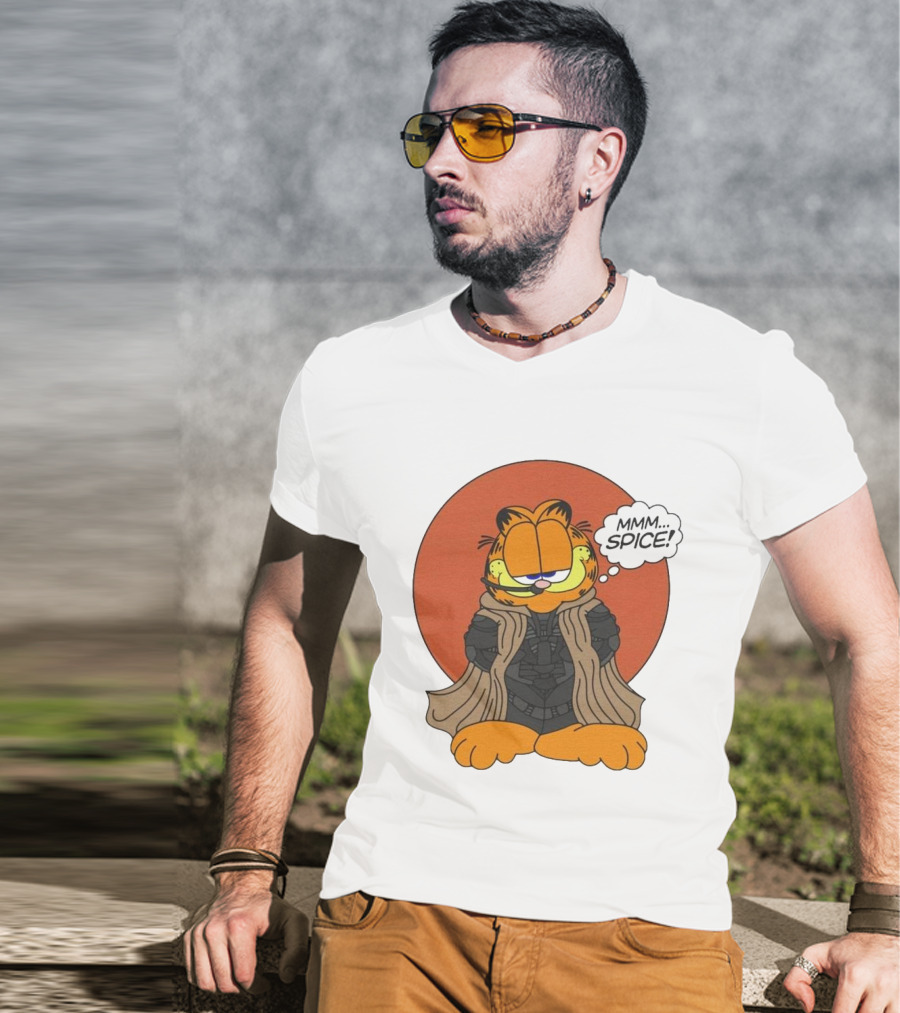 Garfield Lasagna Al Gaib Mmm Spice Dune Crossover T-Shirt