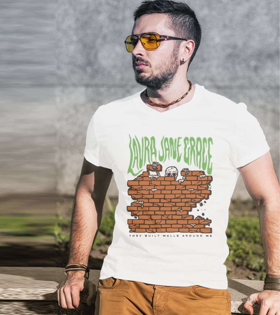 Laura Jane Grace Walls They Built Walls Around Me T-Shirt