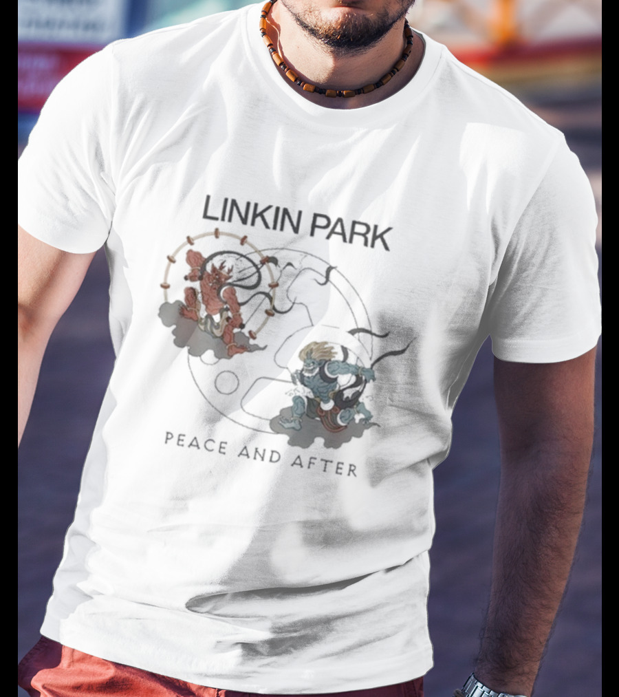 Linkin Park Peace And After Wind And Thunder Gods Collaboration T-Shirt