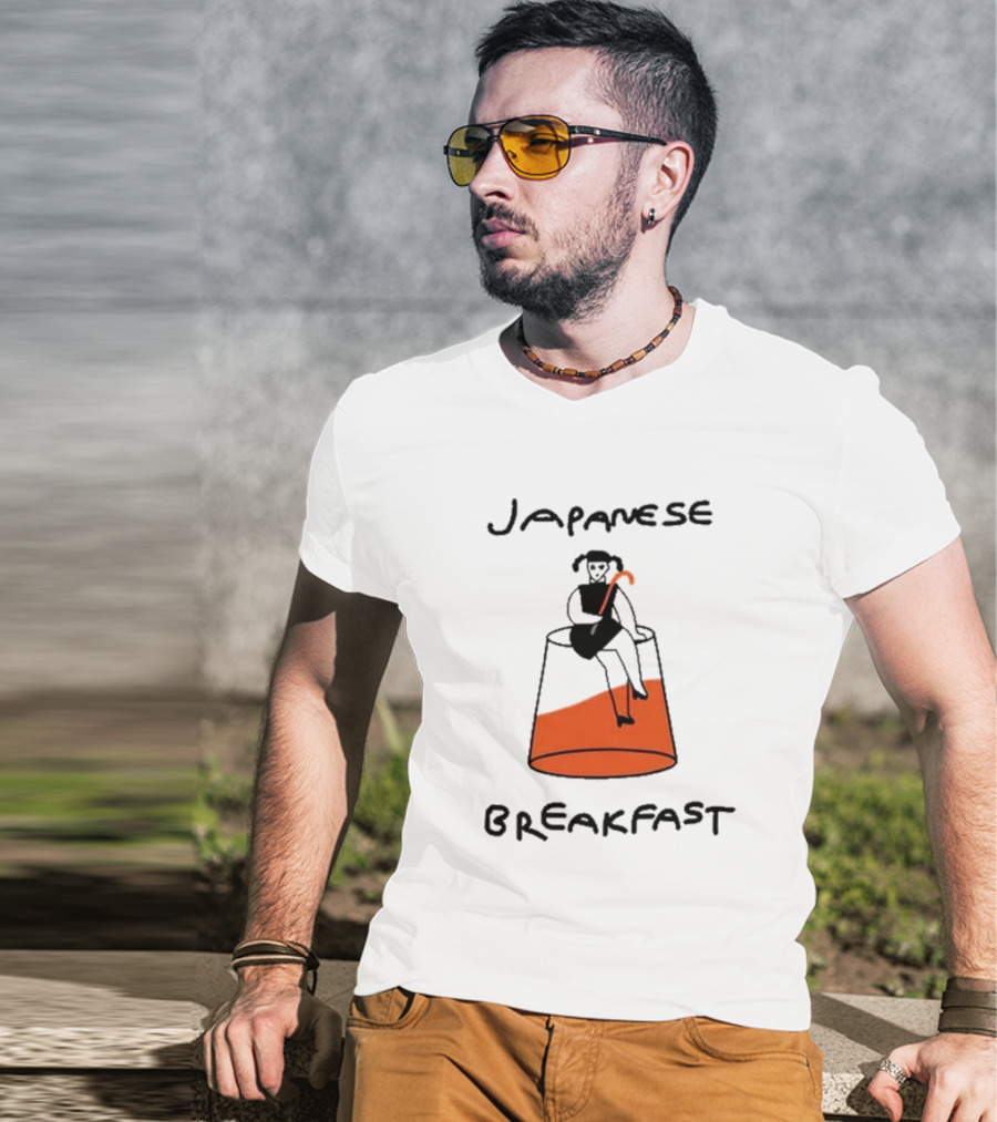 Japanese Breakfast Juice Box Illustration Tee T-Shirt
