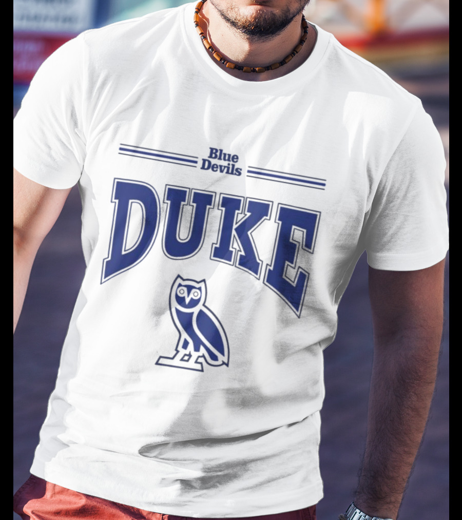 Jayson Tatum Ovo Duke Blue Devils Owl T-Shirt