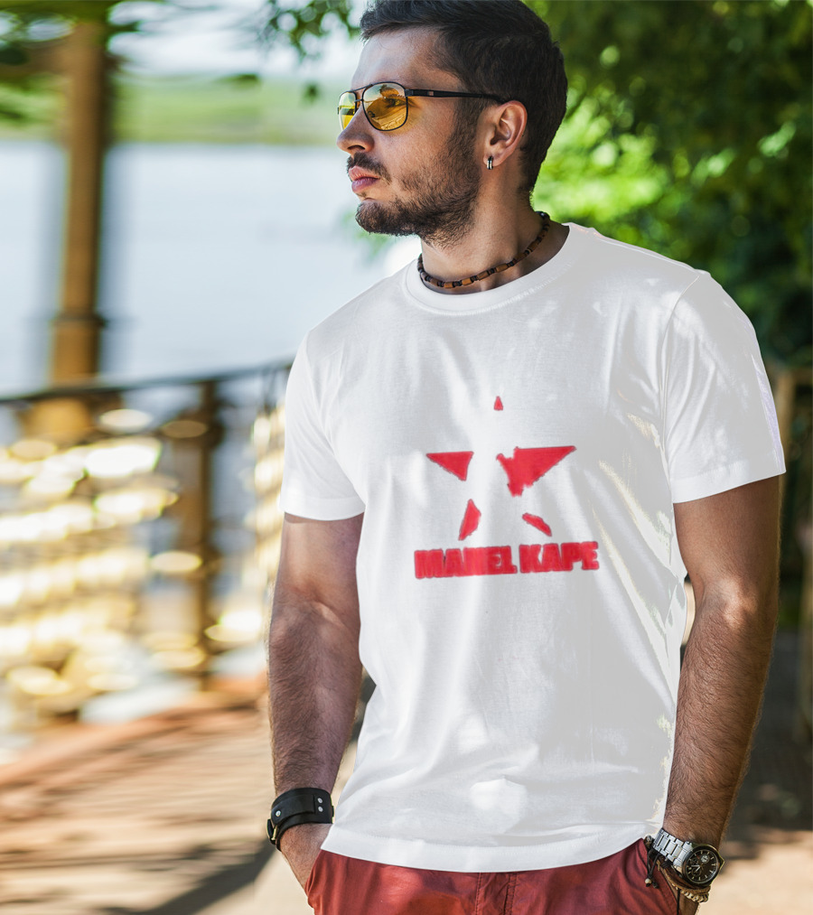 Star Boy Manel Kape Red Star Fighter T-Shirt