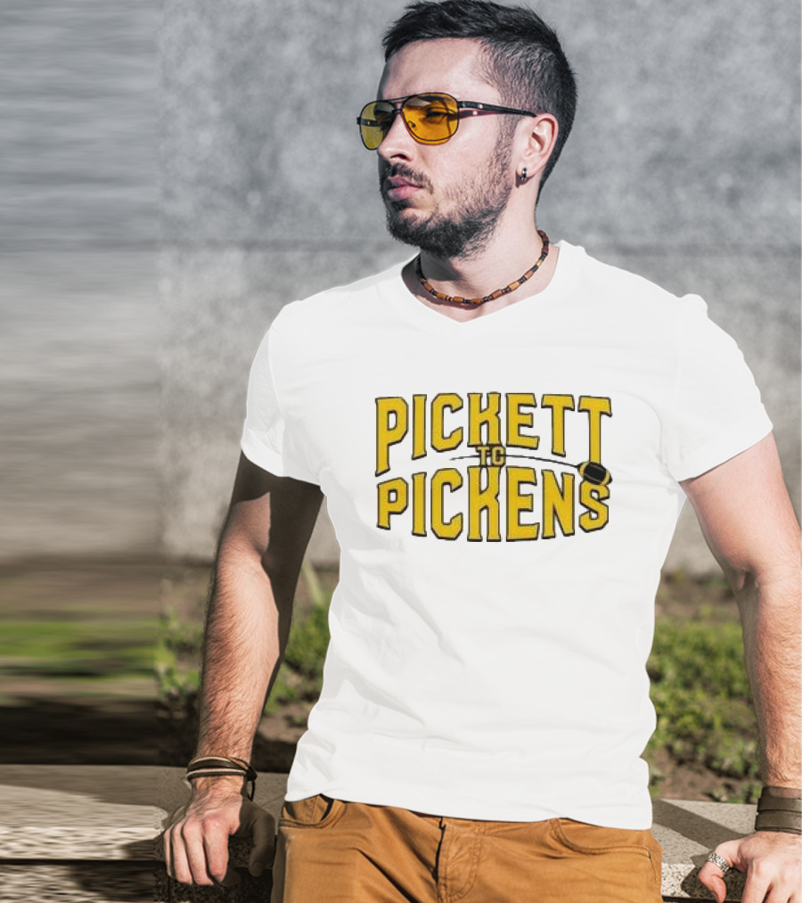"Jersey Jerry Pickett To Pickens Football Theme" T-Shirt