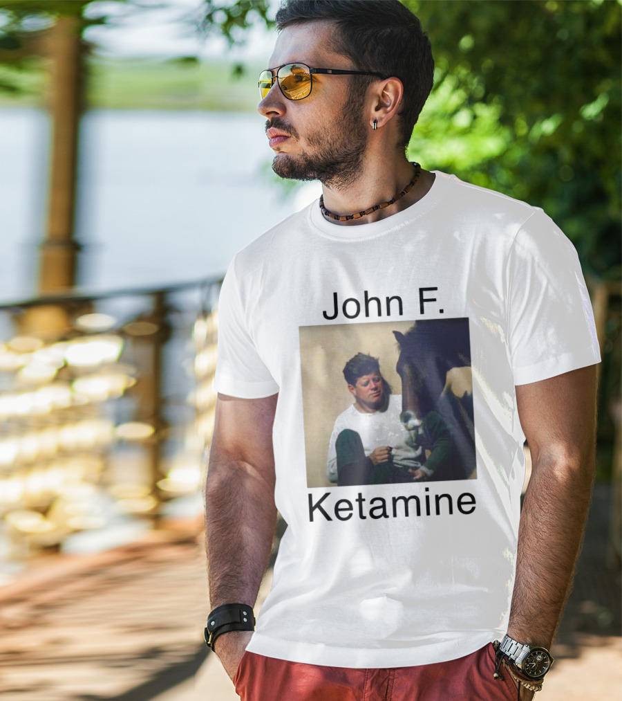 John F. Ketamine Horseman Interaction T-Shirt