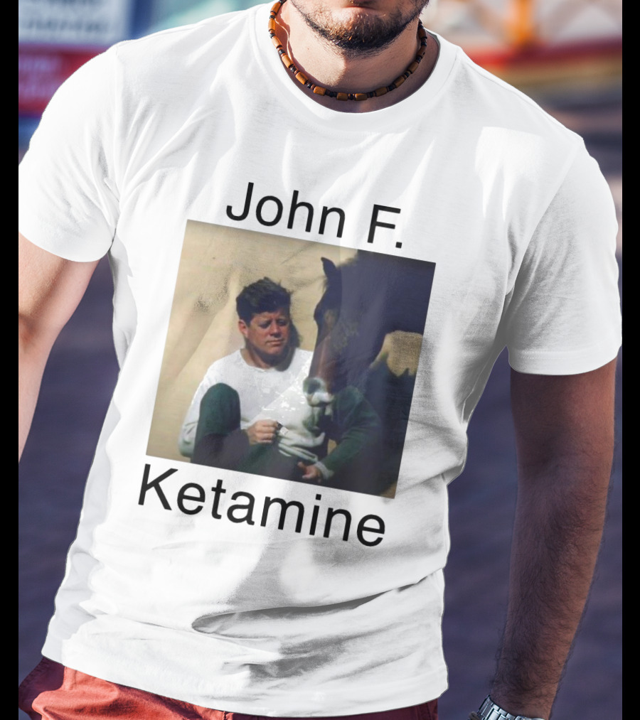 John F. Ketamine Horseman Interaction T-Shirt