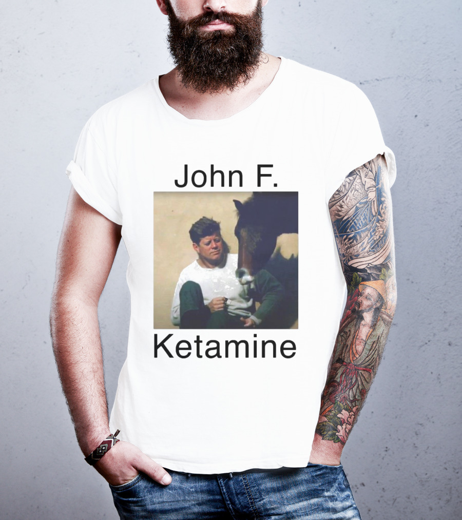 John F. Ketamine Horseman Interaction T-Shirt