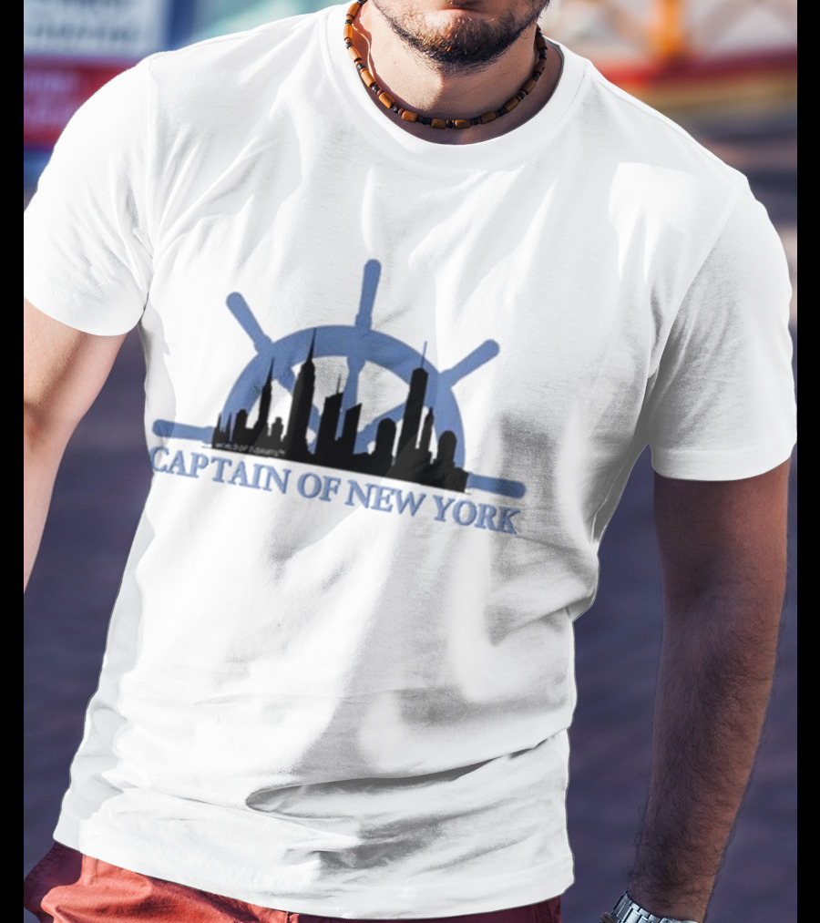 Captain Of New York Joshua Block Worldof S T-Shirt
