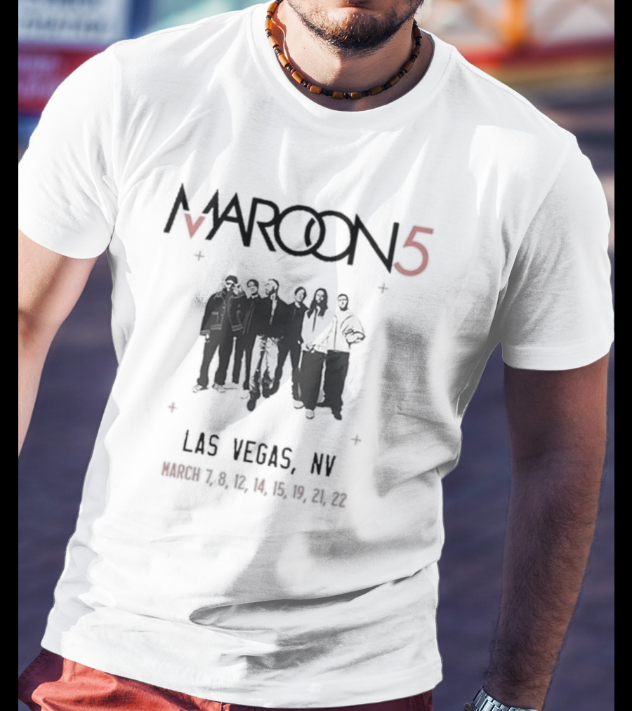 Maroon5 Las Vegas March 28-30 2025 T-Shirt