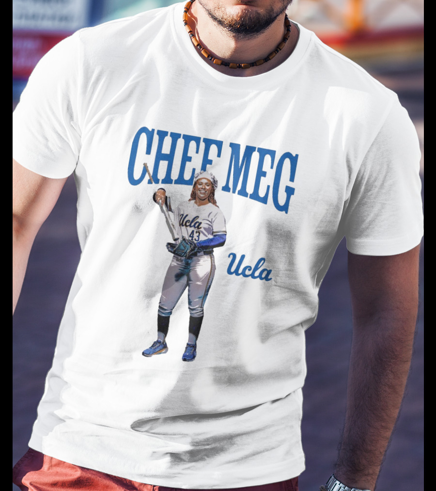 Chef Meg UCLA Bruins Baseball Megan Grant NCAA 2025 T-Shirt