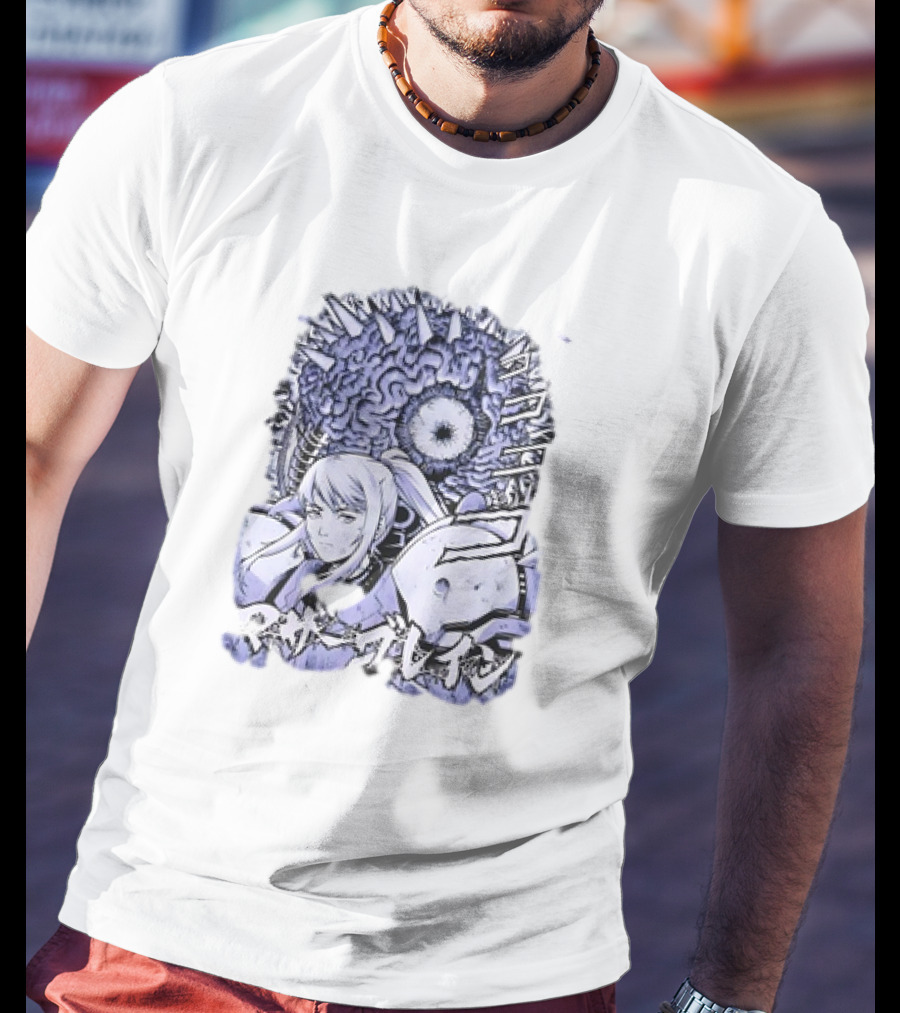 Metroid Mother Brain Samus Manga Style T-Shirt