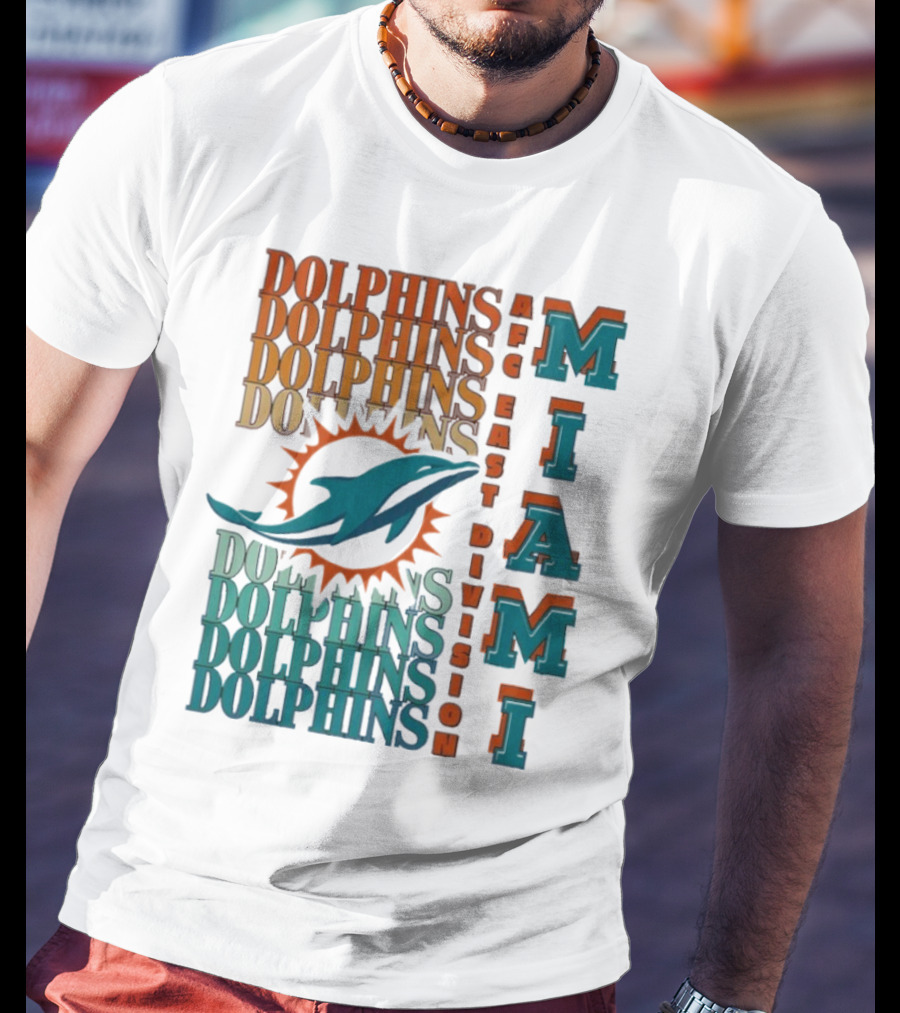 MIAMI Dolphins AFC East Division T-Shirt