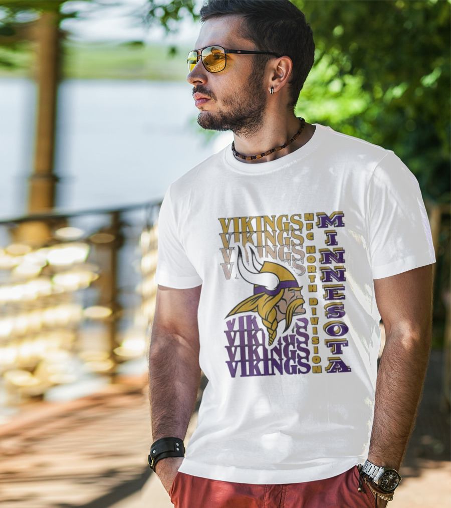 Minnesota Vikings NFC North Division Vikings Minnesota T-Shirt