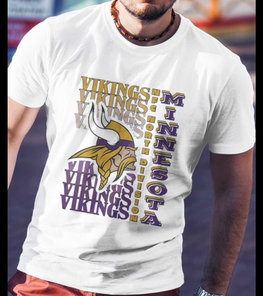 Minnesota Vikings NFC North Division Vikings Minnesota T-Shirt