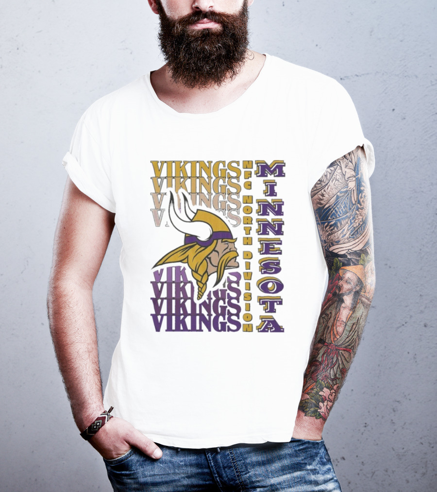 Minnesota Vikings NFC North Division Vikings Minnesota T-Shirt
