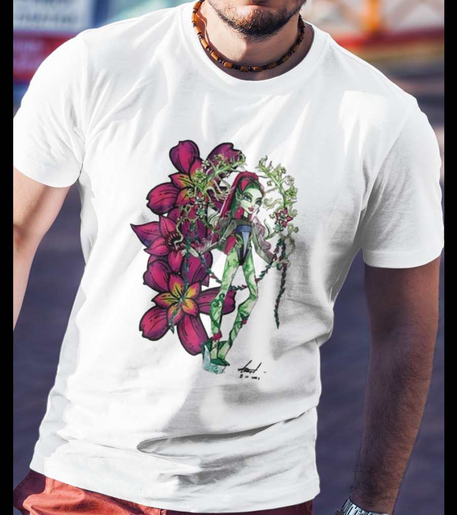 Monster High Venus McFlytrap Lily Blossom Vines Fashion Style T-Shirt