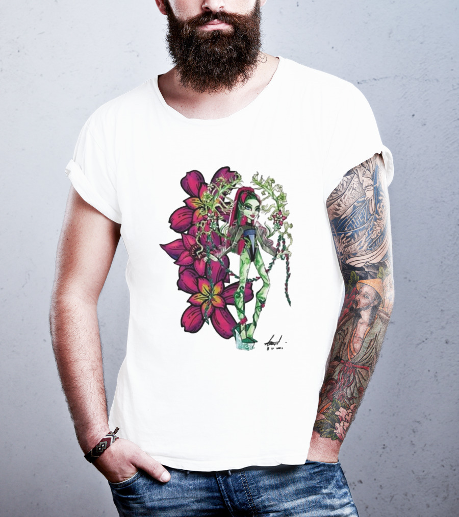 Monster High Venus McFlytrap Lily Blossom Vines Fashion Style T-Shirt