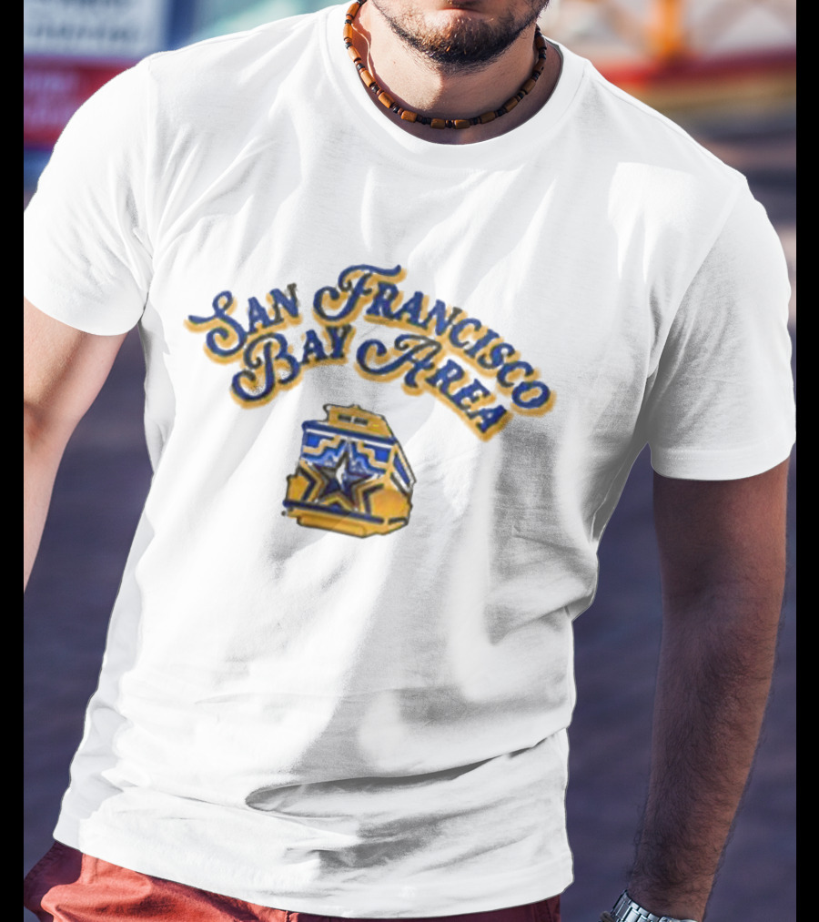 San Francisco Bay Area Star Emblem NBA All Stars 2025 T-Shirt