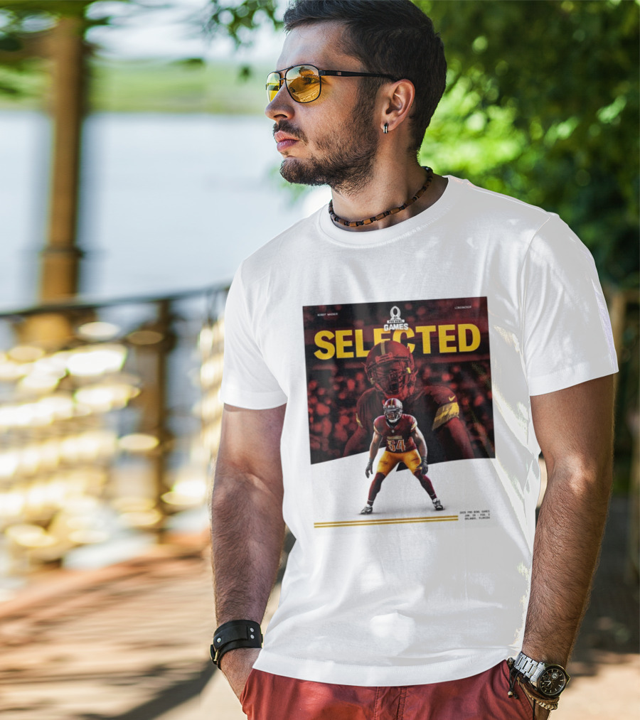 Pro Bowl Games 2025 Bobby Wagner Selected Linebacker Washington Commanders Orlando Florida T-Shirt