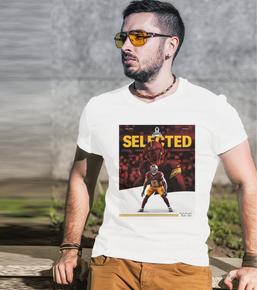 Pro Bowl Games 2025 Bobby Wagner Selected Linebacker Washington Commanders Orlando Florida T-Shirt
