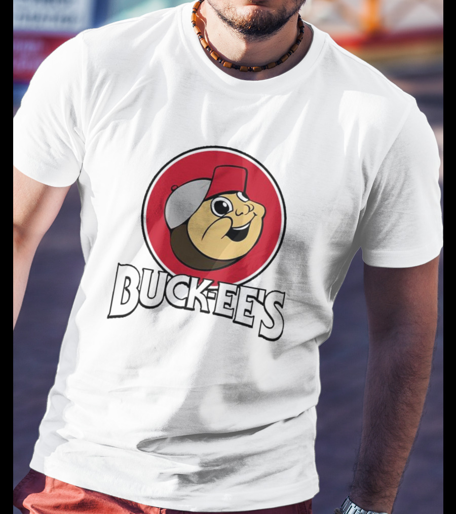 Ohio State Buckeyes Buc-ee's Beavers Retro Illustration T-Shirt