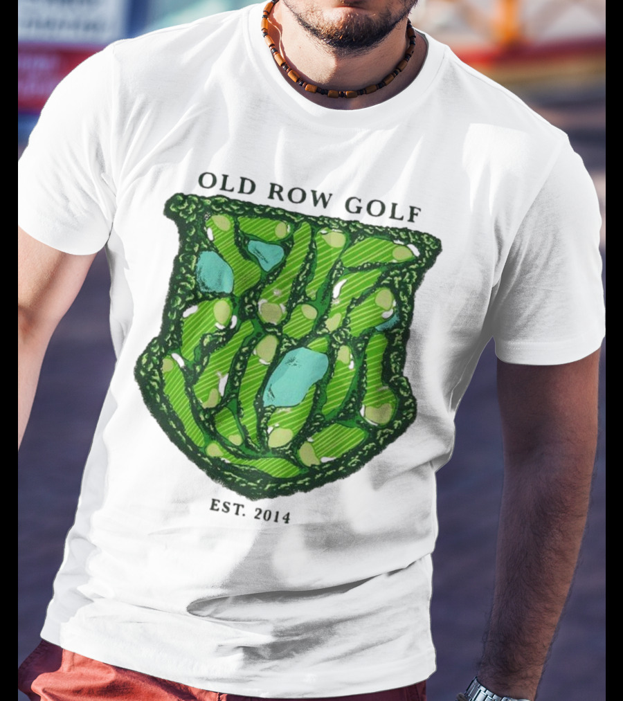 Old Row Golf Course Pigment Dyed T-Shirt