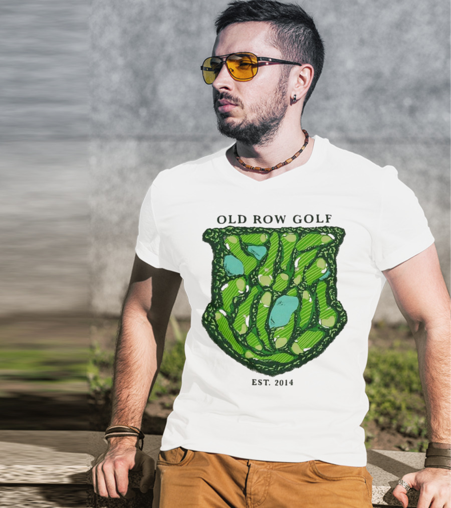 Old Row Golf Course Pigment Dyed T-Shirt