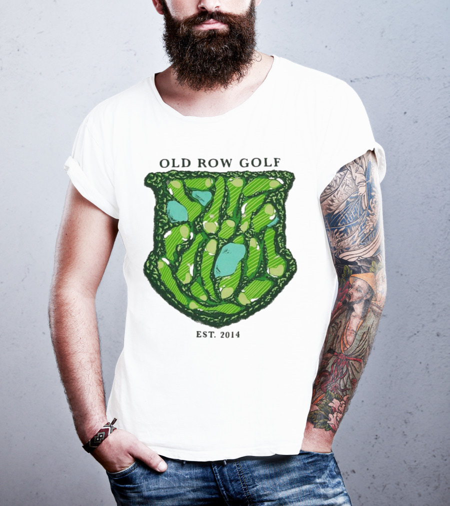 Old Row Golf Course Pigment Dyed T-Shirt