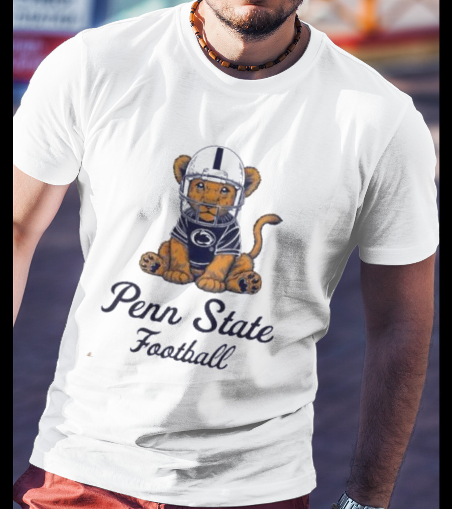 Penn State Football Nittany Lions Lion Cub Helmet T-Shirt