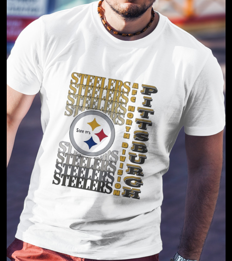 Pittsburgh Steelers AFC North Division See Us T-Shirt
