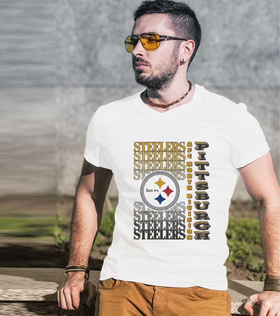 Pittsburgh Steelers AFC North Division See Us T-Shirt
