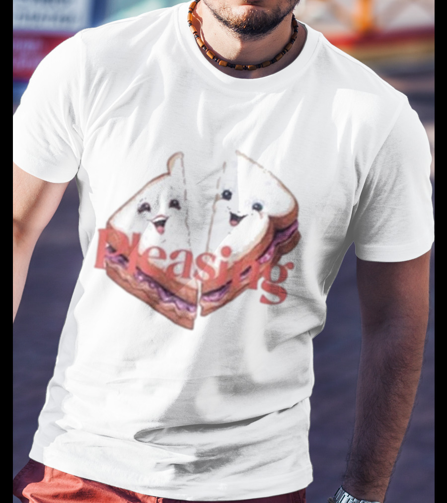 Pleasing I Chews You Smiling Sandwich T-Shirt