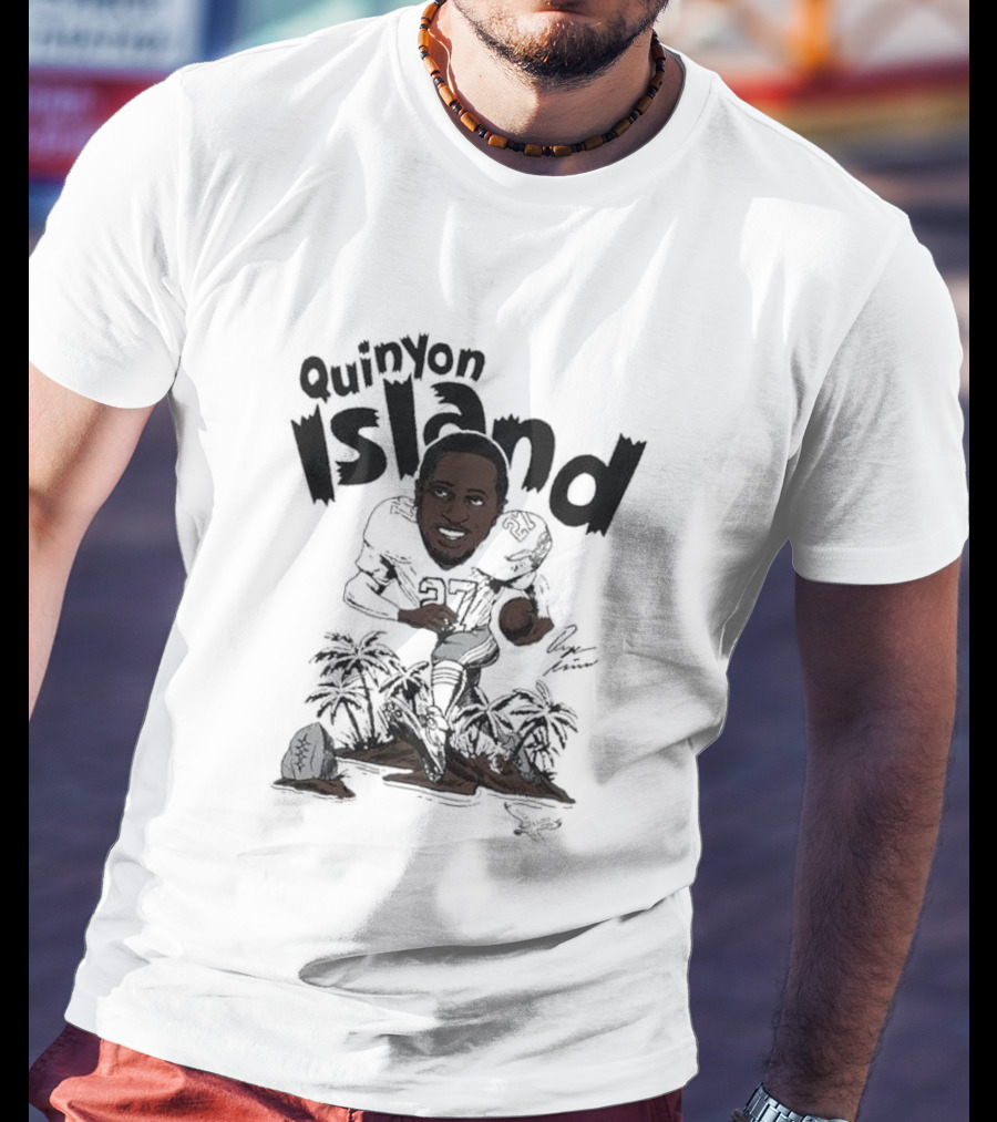 Quinyon Island Mitchell Kelly Green Philadelphia Eagles Player Tri-Blend T-Shirt