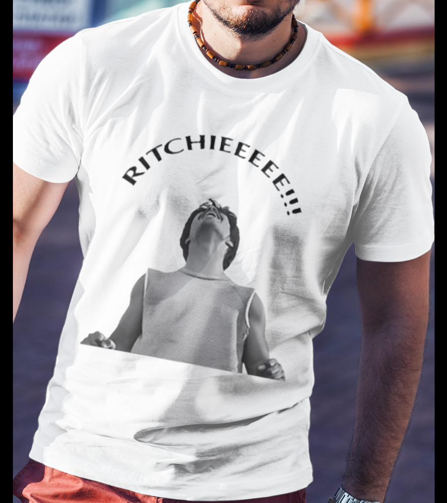 Ritchieeee Ritchie Valens Scream La Bamba Movie Meme T-Shirt