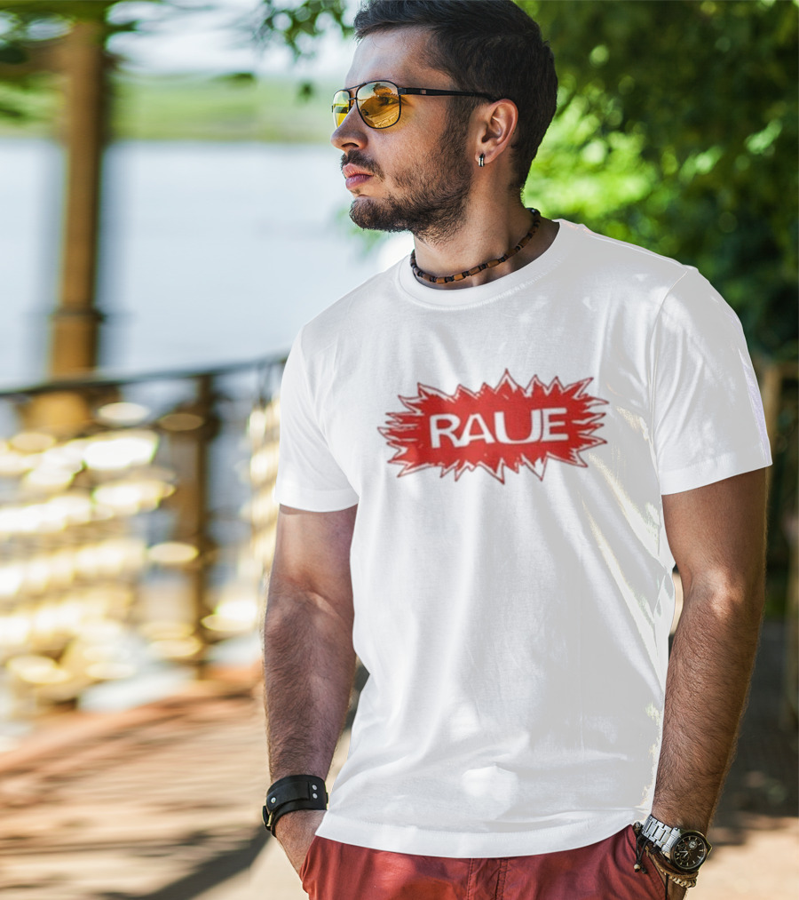 RAUE Red Sunburst Explosive Style T-Shirt