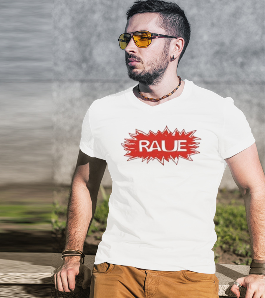 RAUE Red Sunburst Explosive Style T-Shirt