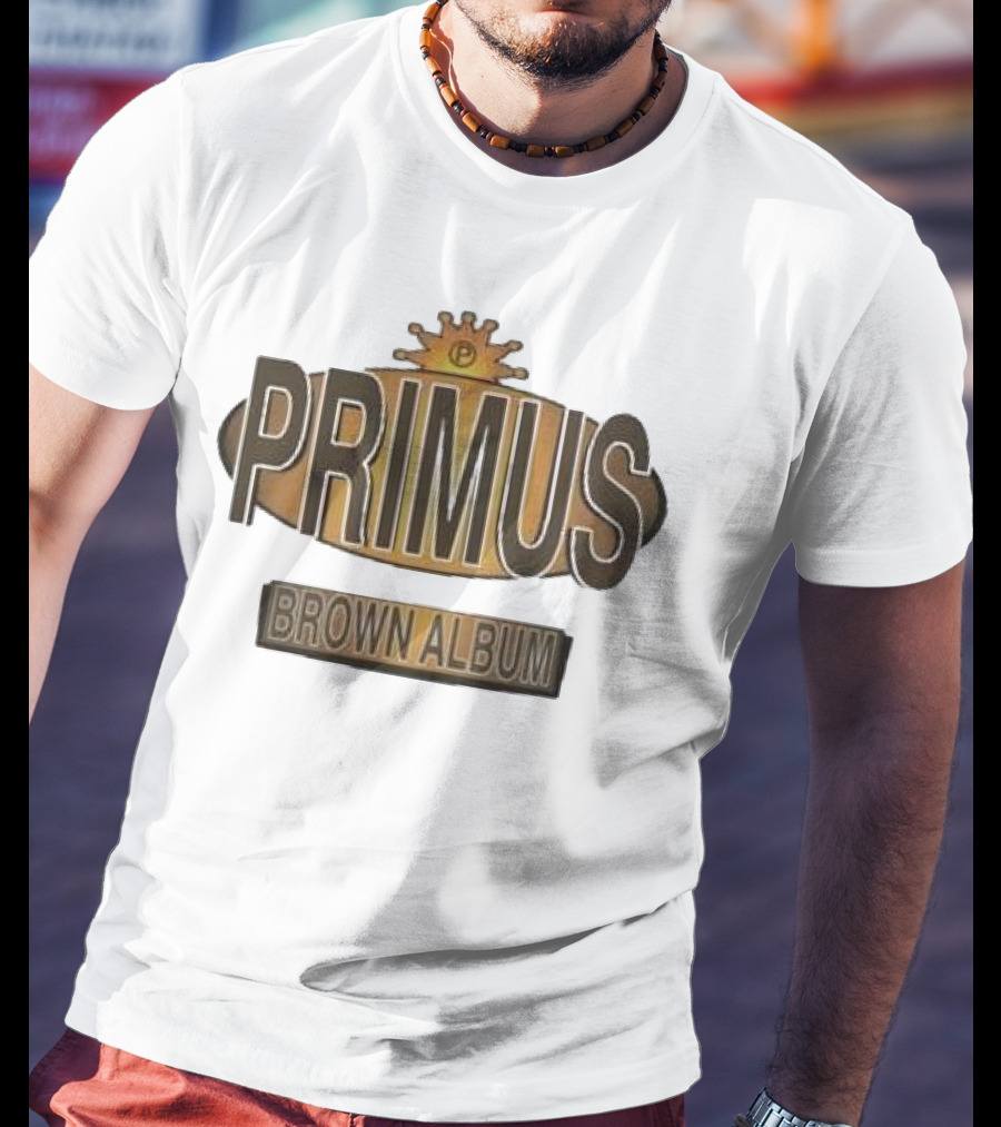 Primus Brown Album Retro Logo T-Shirt