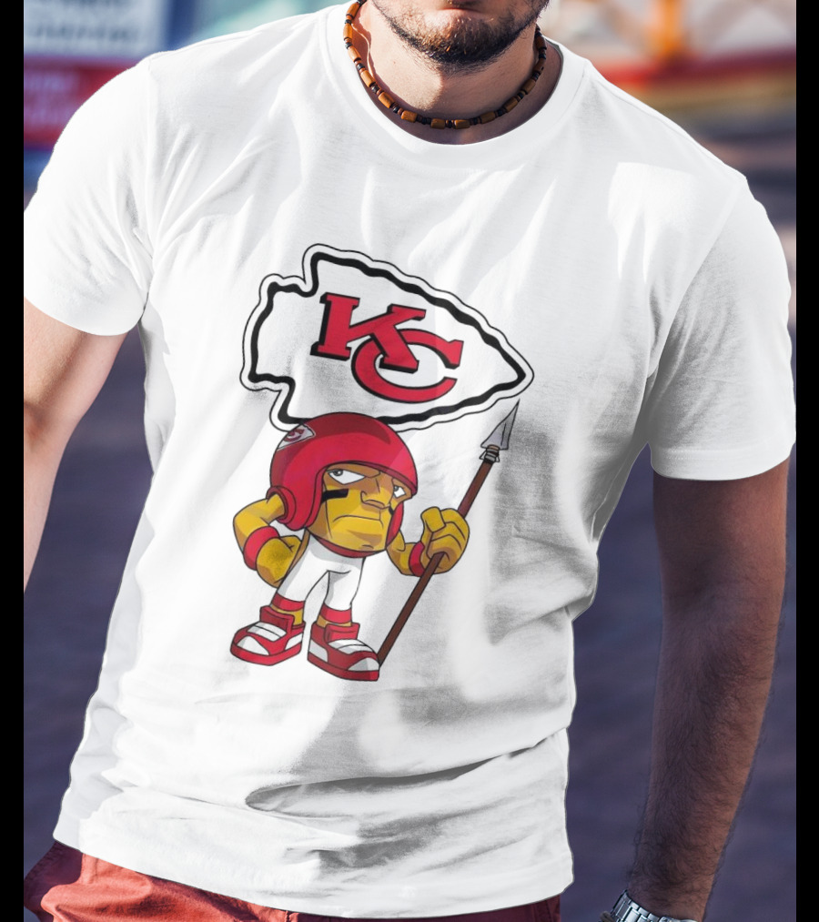 Rush Zone Kansas City Chiefs NFL Character KC Logo 2025 T-Shirt