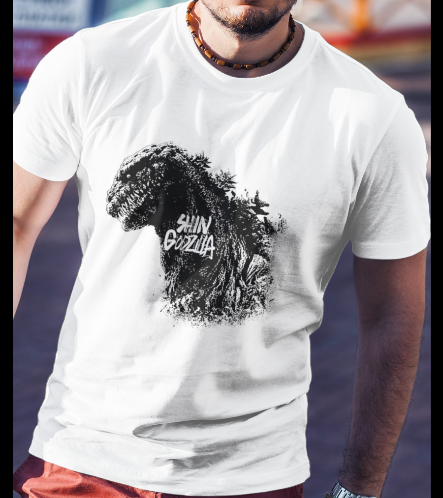 Shin Godzilla Persecution Of The Masses Kaiju Silhouette T-Shirt